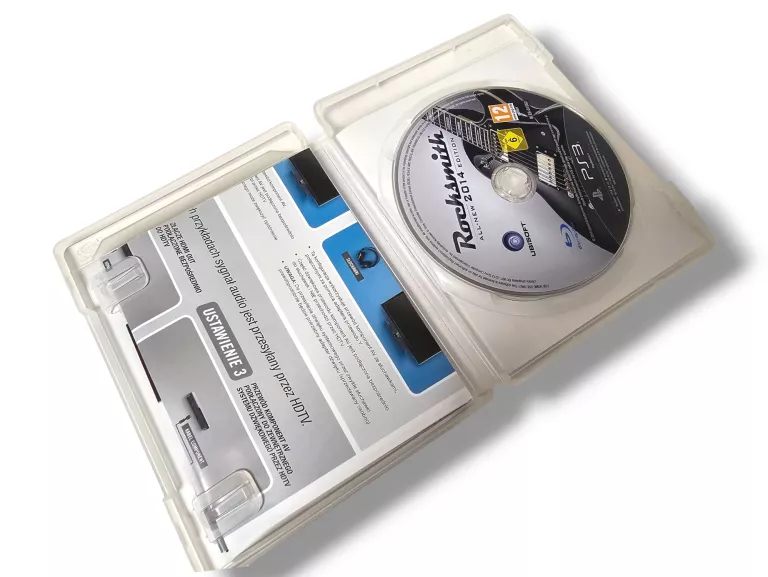 ROCKSMITH ALL-NEW 2014 EDITION + KABEL PS3 PLAYSTATION 3 GRA BOX