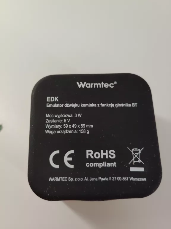 EMULATOR DŹWIĘKU PALENISKA DO KOMINKA ELEKTRYCZNEGO