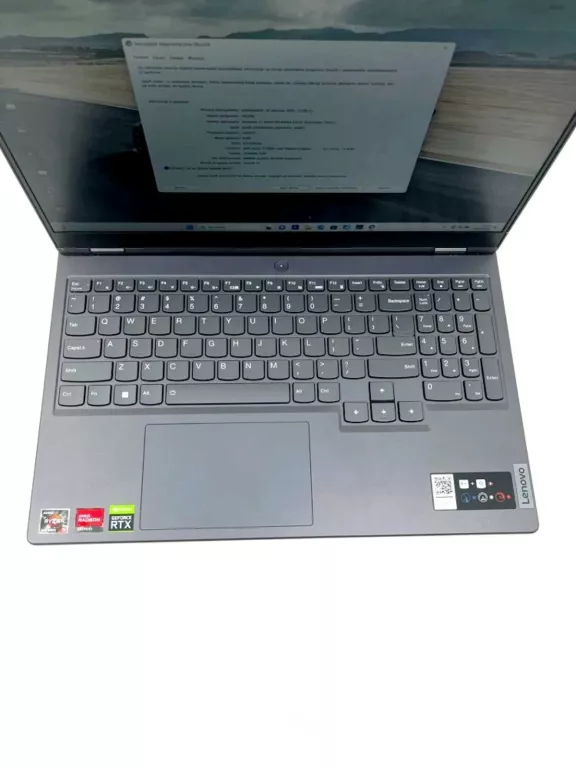 LAPTOP LENOVO LEGION 5 15AEH7H 16GB RYZEN 5 RTX 3060