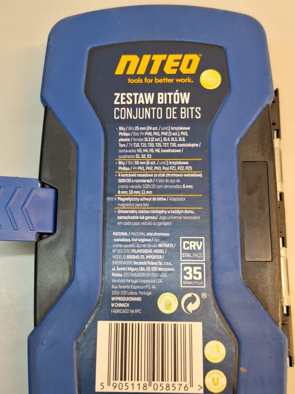 ZESTAW BITOW NITEO BS0040-25
