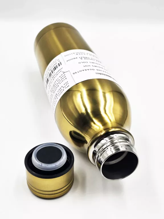 BUTELKA TERMICZNA ROOT 7 / POLISHED GOLD / ZŁOTA / 500ML