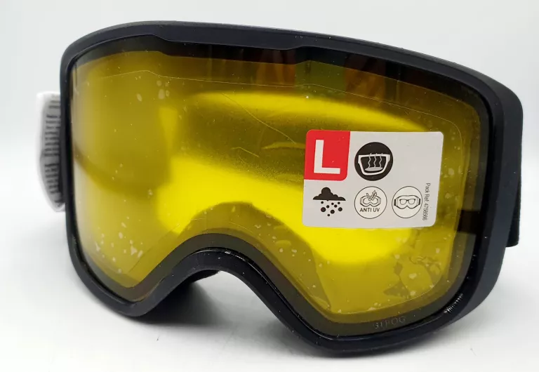 WEDZE - GOGLE SNOWBOARD NARTY NARCIARSKIE ANTYFOG L