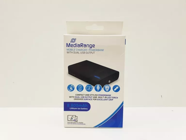 POWERBANK MEDIA RANGE 8800 MAH KOMPLET
