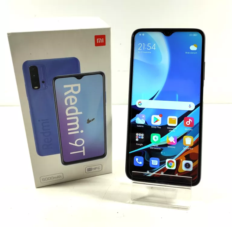 TELEFON XIAOMI REDMI 9T 4/64GB