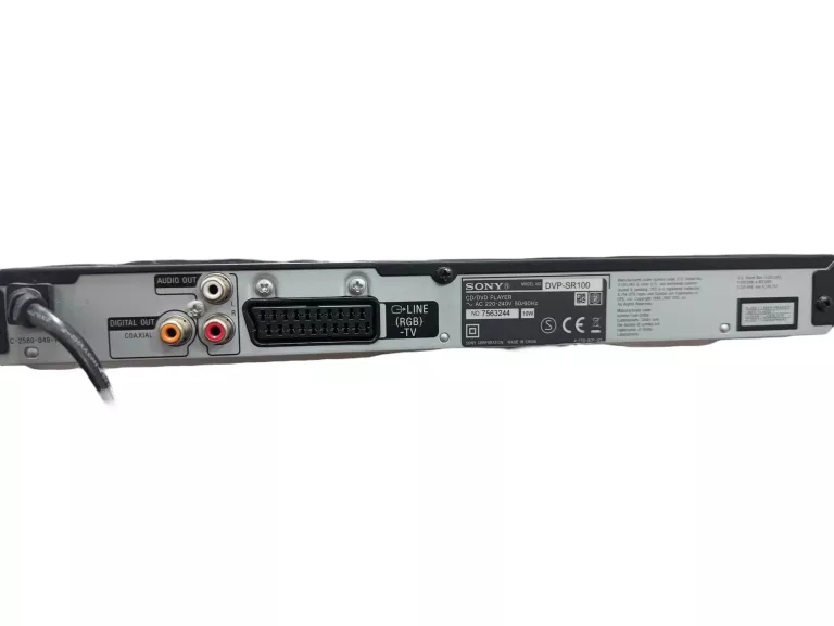 ODTWARZACZ DVD SONY DVP-SR100