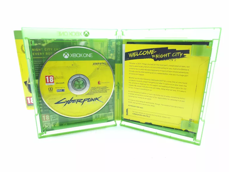 XBOX ONE CYBERPUNK 2077 + MAPA + WORLD COMPENDIUM