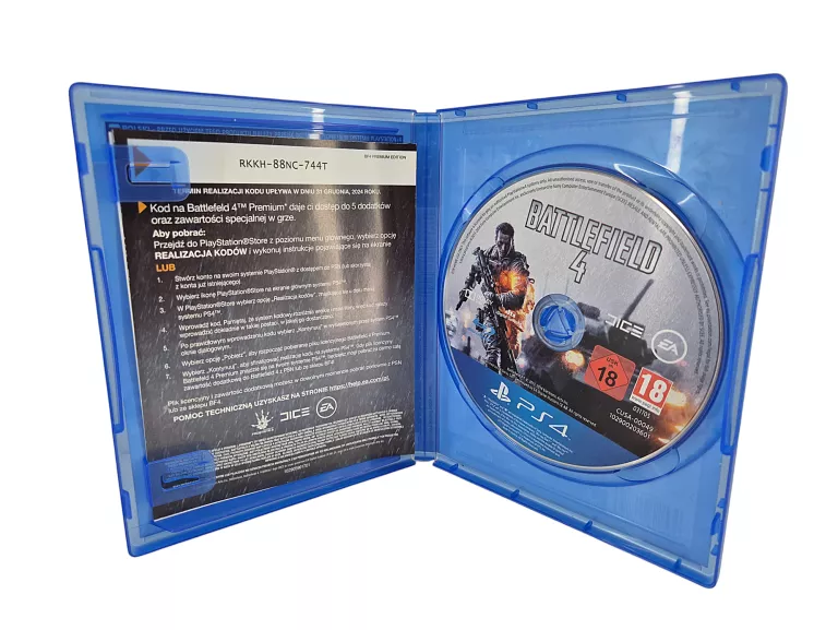 GRA PS4 BATTLEFIELD 4 PREMIUM EDITION