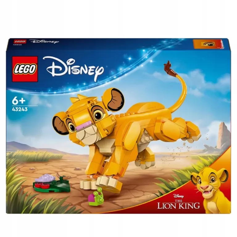 LEGO DISNEY KRÓL LEW - LWIĄTKO SIMBA 43243