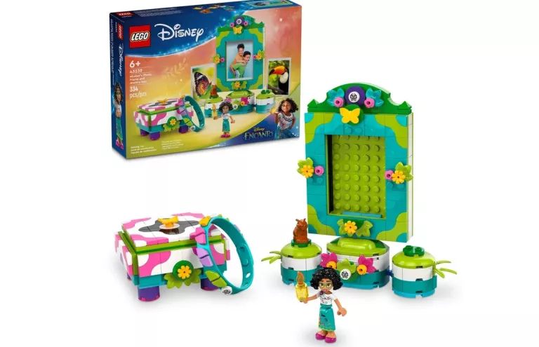 LEGO DISNEY 43239 RAMKA NA ZDJĘCIA I SZKATUŁKA MIRABEL