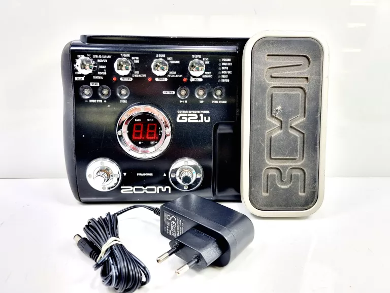 MULTIEFEKT GITAROWY ZOOM G2.1U + ZASILACZ