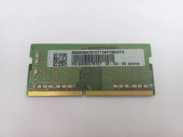 KOSĆ RAM DO LAPTOPA SAMSUNG 8GB 1RX16 PC4-3200AA-SC0-11