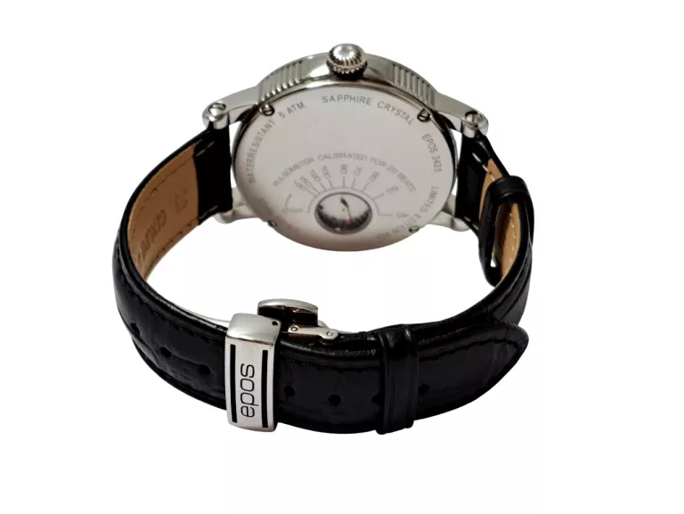 ZEGAREK MĘSKI EPOS 3435 OEUVRE D'ART VERSO SKELETON LIMITED EDITION