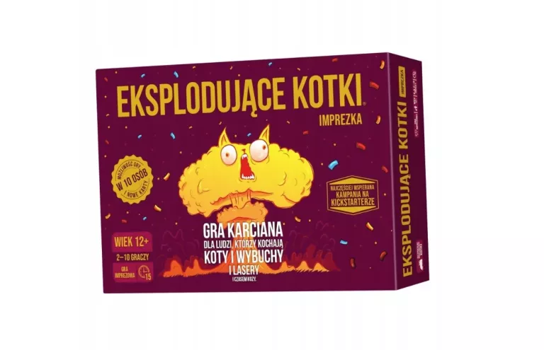 GRA EKSPLODUJĄCE KOTKI IMPREZKA CICHA WERSJA
