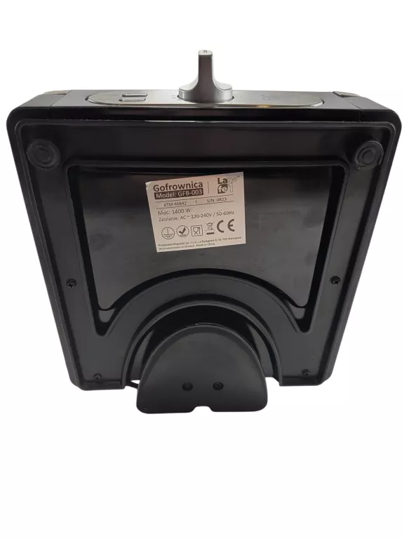 DUŻA MOCNA GOFROWNICA LAFE GFB-003 CZARNY 1400 W