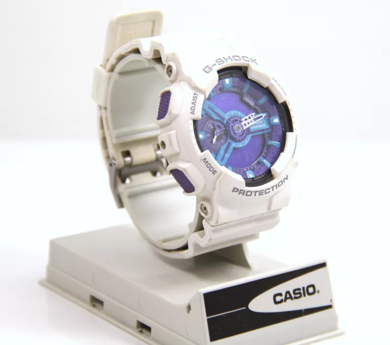 ZEGAREK CASIO G-SHOCK GA-110 HC BIAŁY