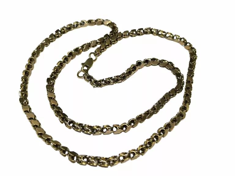 ZŁOTY MĘSKI ŁAŃCUSZEK 585 DŁ. 60,5CM 31,12G