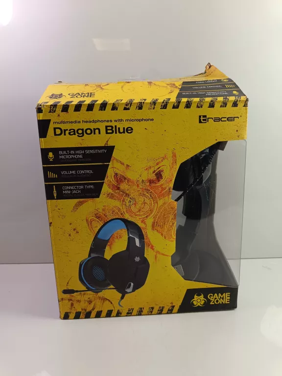 SŁUCHAWKI NAUSZNE TRACER DRAGON BLUE