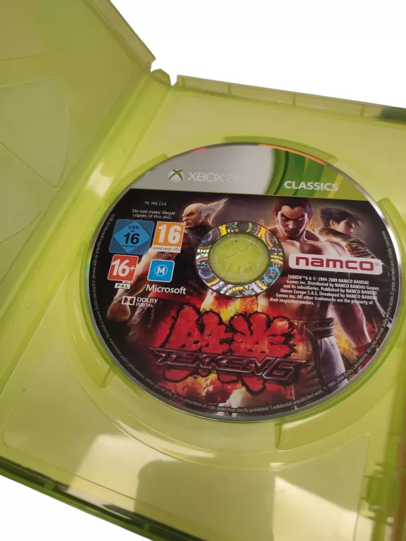 GRA NA XBOX 360 TEKEN 6