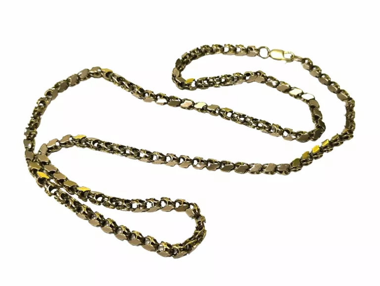 ZŁOTY MĘSKI ŁAŃCUSZEK 585 DŁ. 60,5CM 31,12G