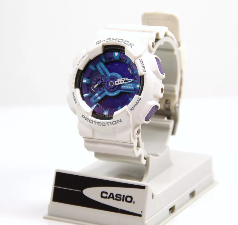 ZEGAREK CASIO G-SHOCK GA-110 HC BIAŁY