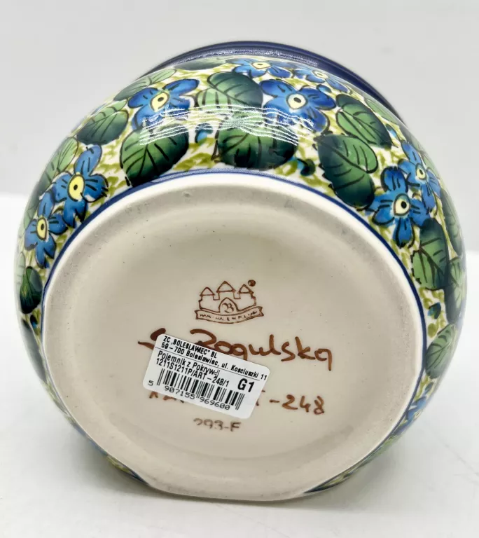 POJEMNIK CERAMIKA BOLESŁAWIEC 0,7L