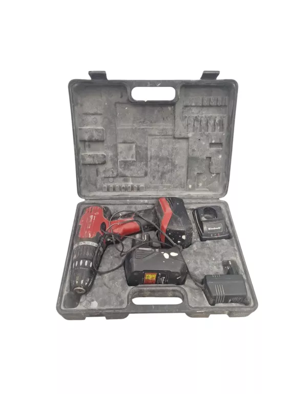 WKRĘTARKA EINHELL TC-CD 14,4 2B-BATERIA I ŁADOWARKA + WALIZKA