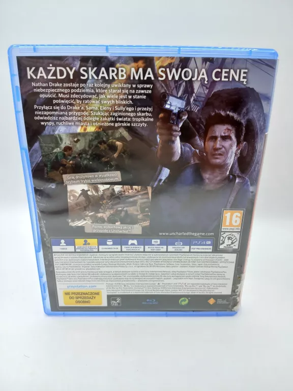 GRA UNCHARTED 4: KRES ZŁODZIEJA SONY PLAYSTATION 4 (PS4)