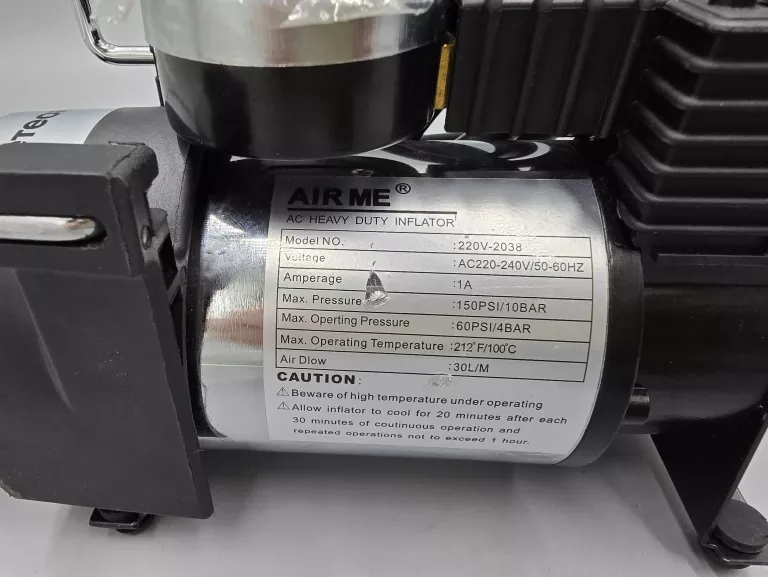 KOMPRESOR DO POMPOWANIA PIŁEK MATERACY METEOR 220V-2038