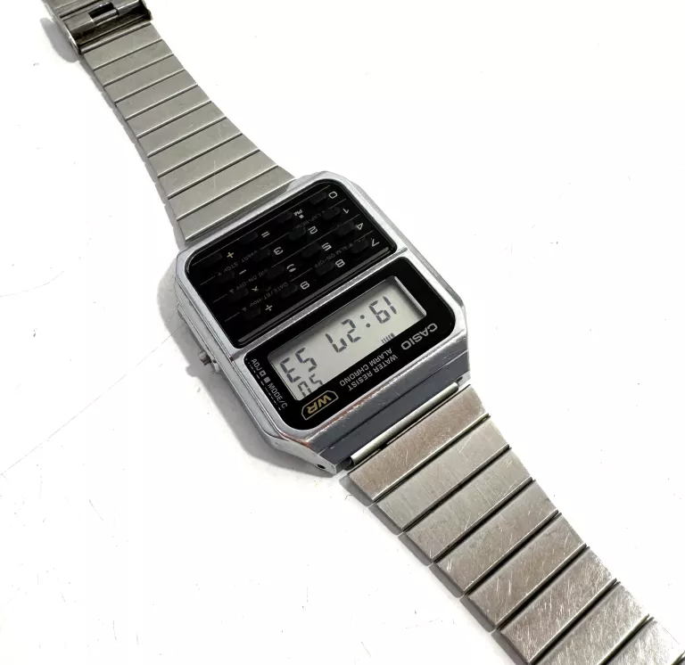 ZEGAREK CASIO VINTAGE CA-500WE-1AEF SREBRNY