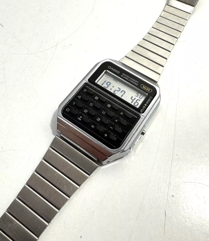 ZEGAREK CASIO VINTAGE CA-500WE-1AEF SREBRNY