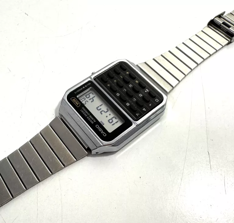 ZEGAREK CASIO VINTAGE CA-500WE-1AEF SREBRNY