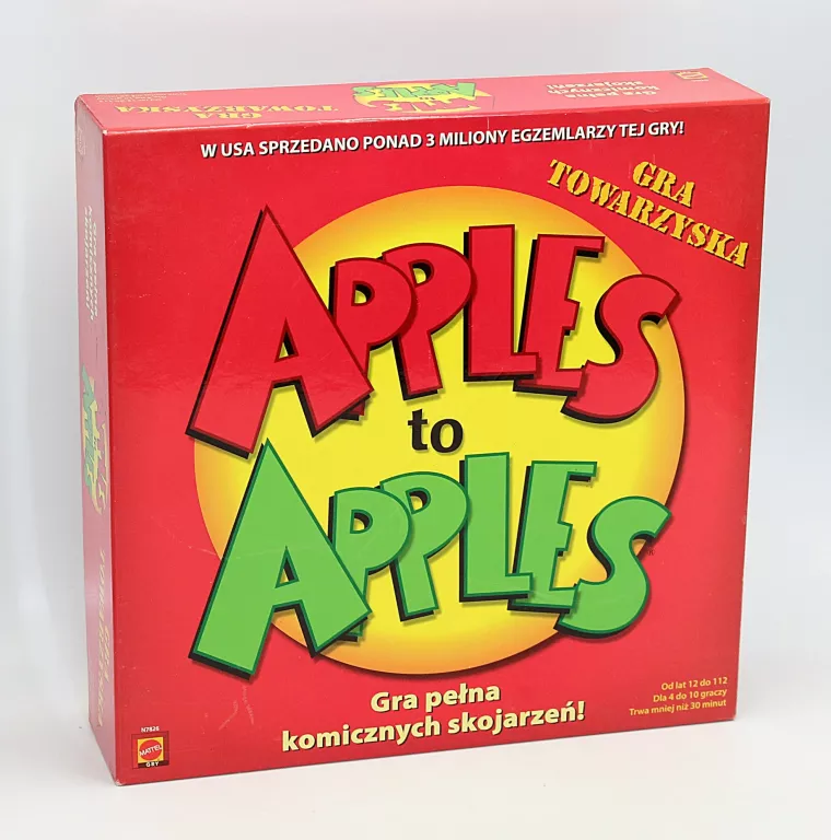 GRA TOWARZYSKA APPLES TO APPLES JABŁKO DO JABŁKA