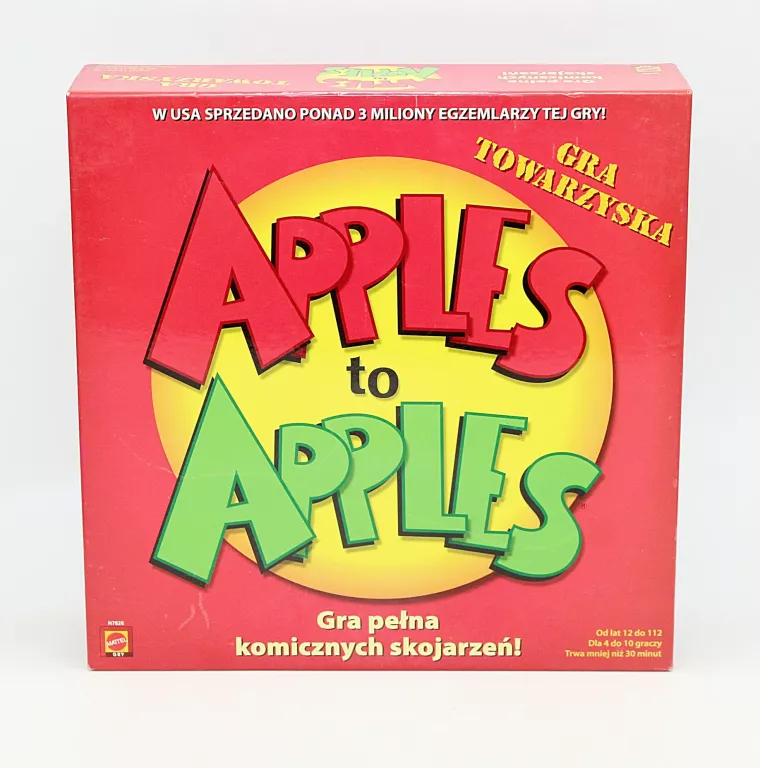 GRA TOWARZYSKA APPLES TO APPLES JABŁKO DO JABŁKA
