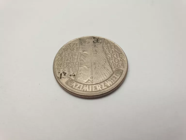 MONETA 10 ZŁ KAZIMIERZ WIELKI 1964R.