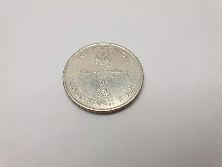 MONETA 10000ZŁ 200 ROCZNICA KONSTYTUCJI 3 MAJA 1991R.