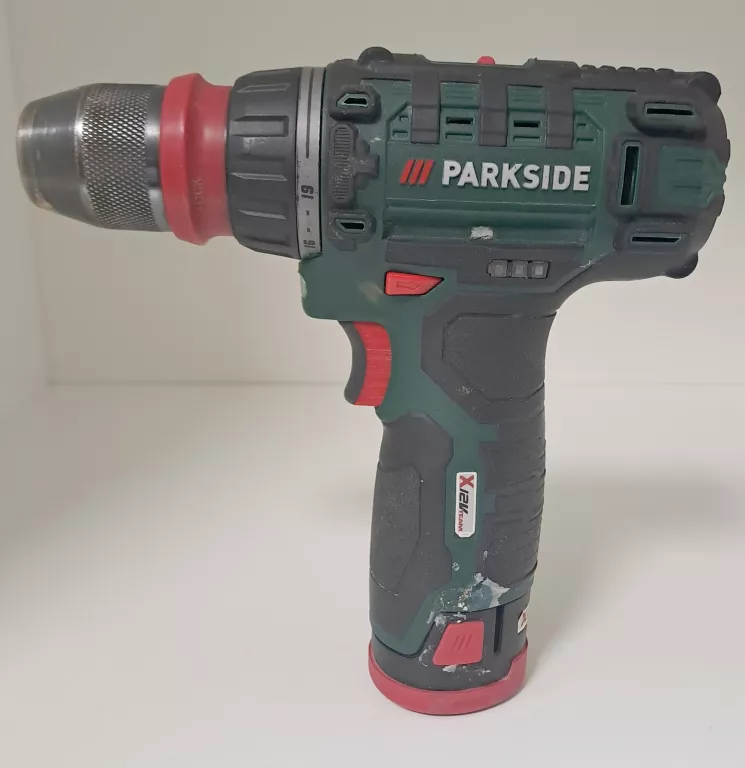 WKRĘTARKA PARKSIDE PBSA 12 E4, AKUMULATOR, ŁADOWARKA + WALIZKA