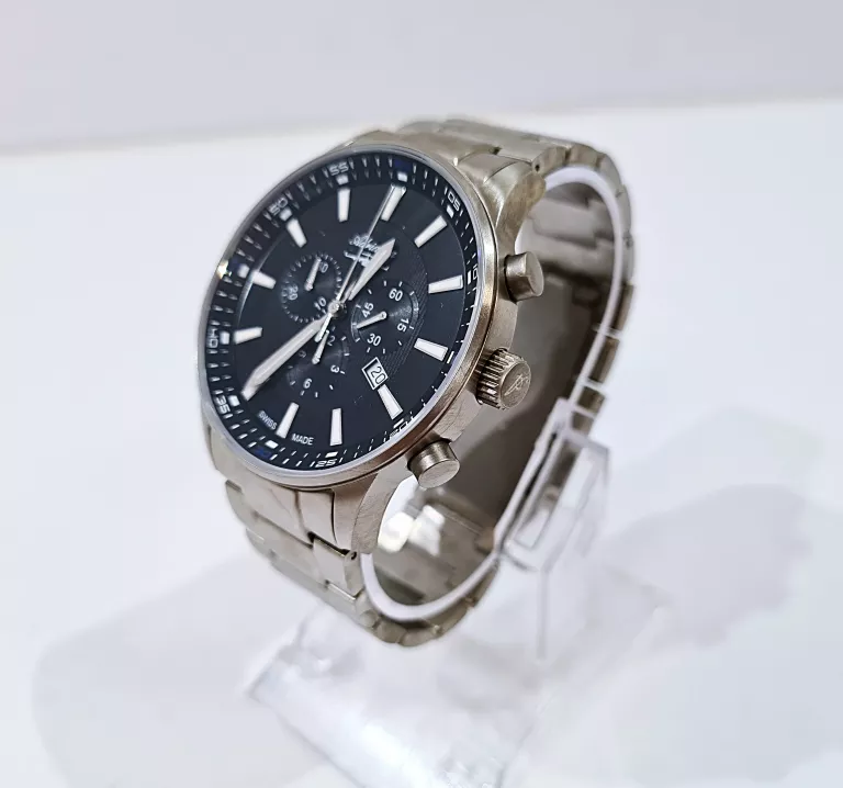 ADRIATICA AVIATOR SAPPHIRE TITANIUM CHRONOGRAPH A8281.4114CH PUDEŁKO OGNIW