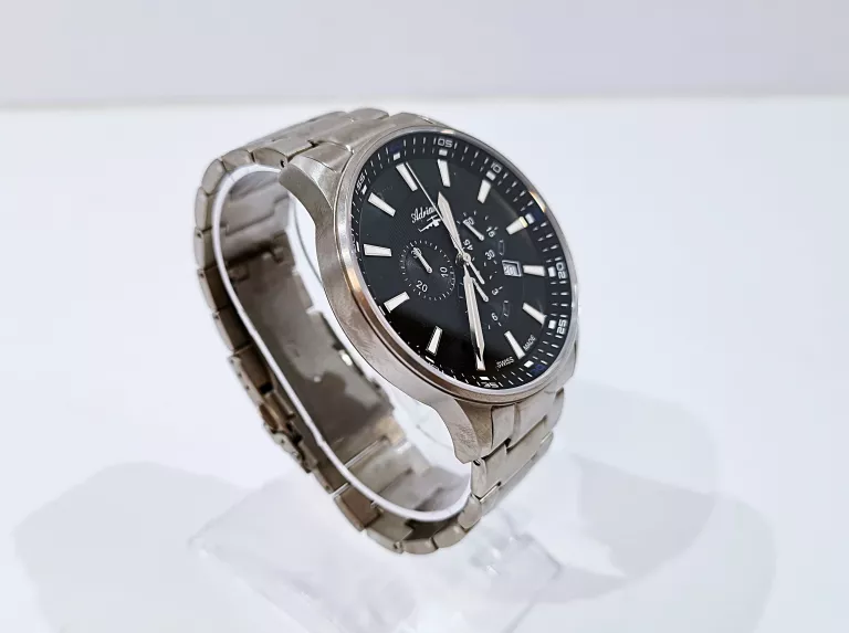 ADRIATICA AVIATOR SAPPHIRE TITANIUM CHRONOGRAPH A8281.4114CH PUDEŁKO OGNIW