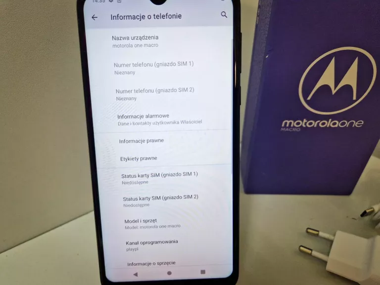 TELEFON MOTOROLA ONE MACRO