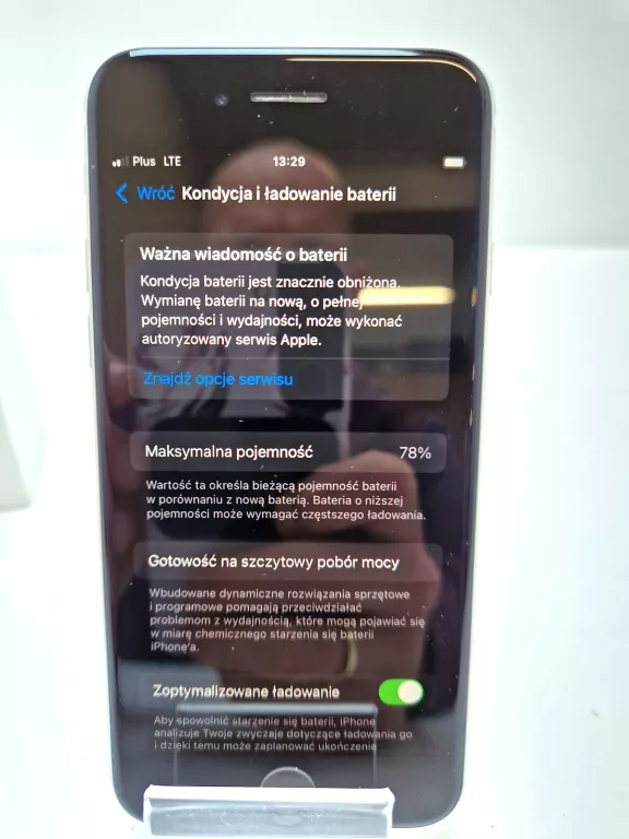 SMARTFON APPLE IPHONE SE 64GB BIAŁY MX9T2PM/A BAT