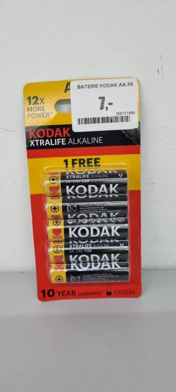 BATERIE KODAK AA X5