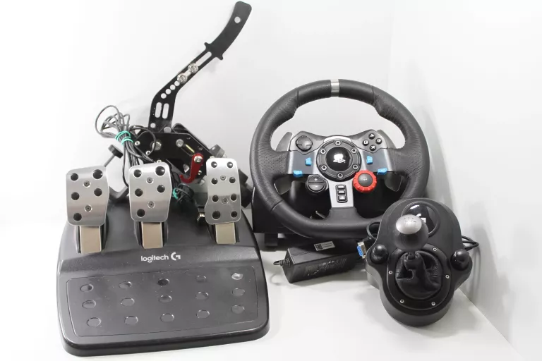 KIEROWNICA LOGITECH G29 + HAMULEC RĘCZNY + SHIFTER