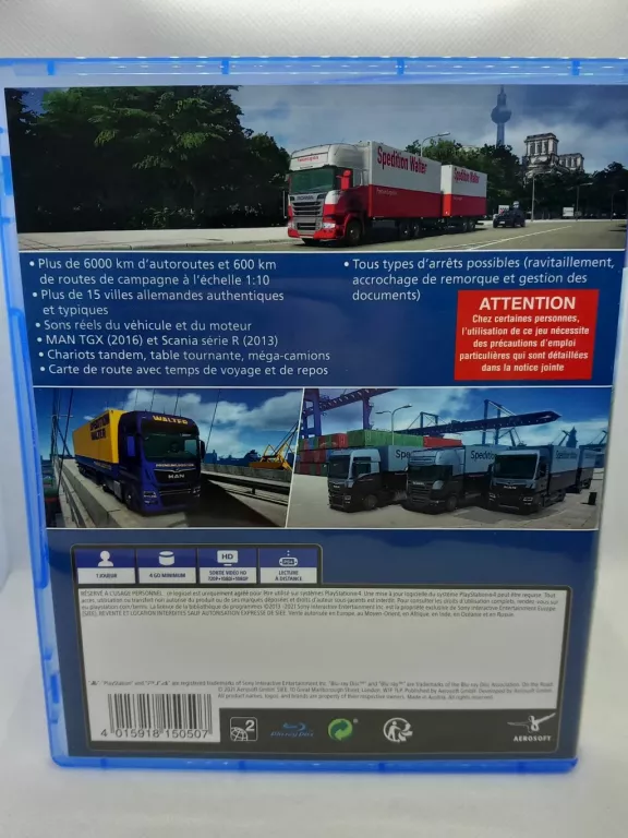 GRA ON THE ROAD TRUCK SIMULATOR PS4