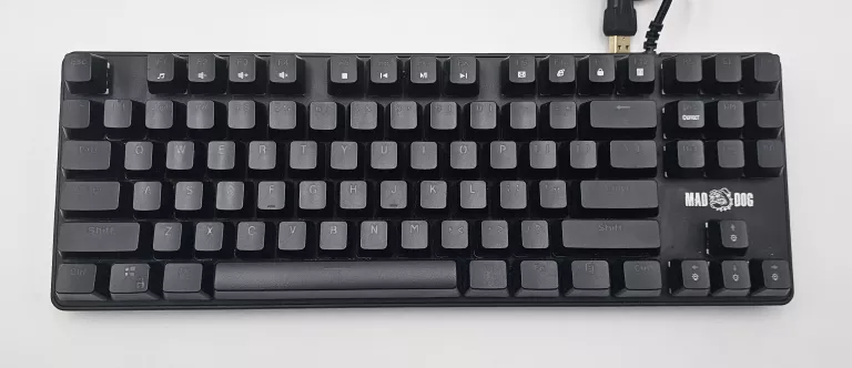 KLAWIATURA MAD DOG GK801 PUDEŁKO