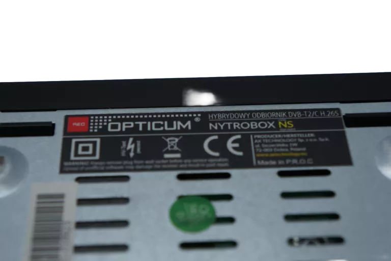 DEKODER DVB-T2 OPTICUM NYTRO BOX NS
