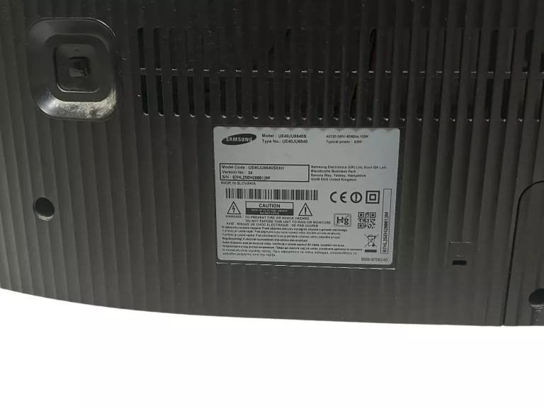 TELEWIZOR SAMSUNG UE40JU6640S 4K UHD 40" DVBT-2 SMART TV