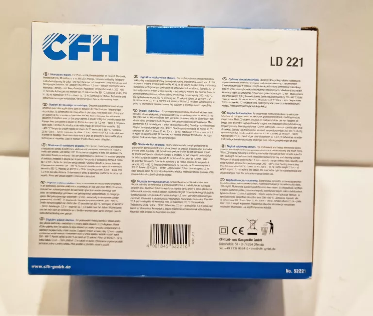 STACJA LUTOWNICZA CFH LD 221 200-480 C 25W