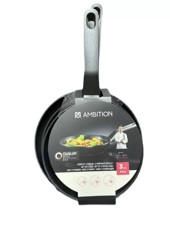 PATELNIE AMBITION ALTRO ZESTAW 3 SZTUK