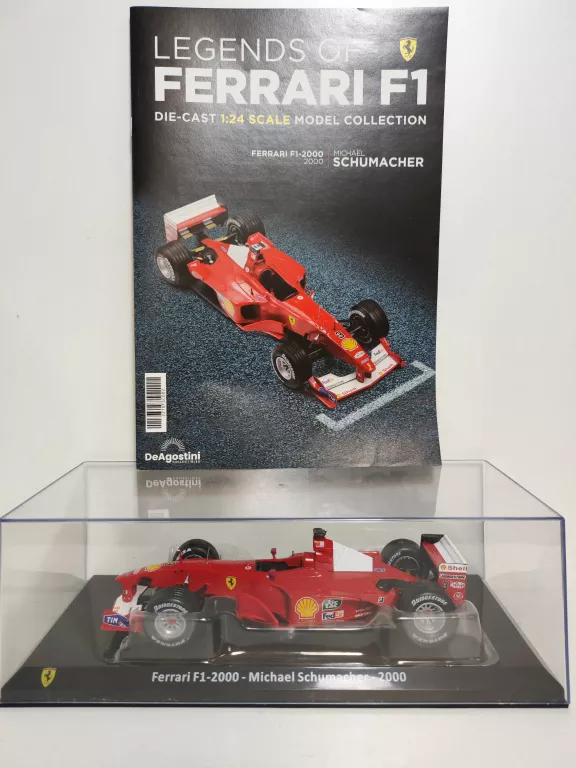 MODEL FERRARI DEAGOSTINI F1-2000 SCHUMACHER OKAZJA!