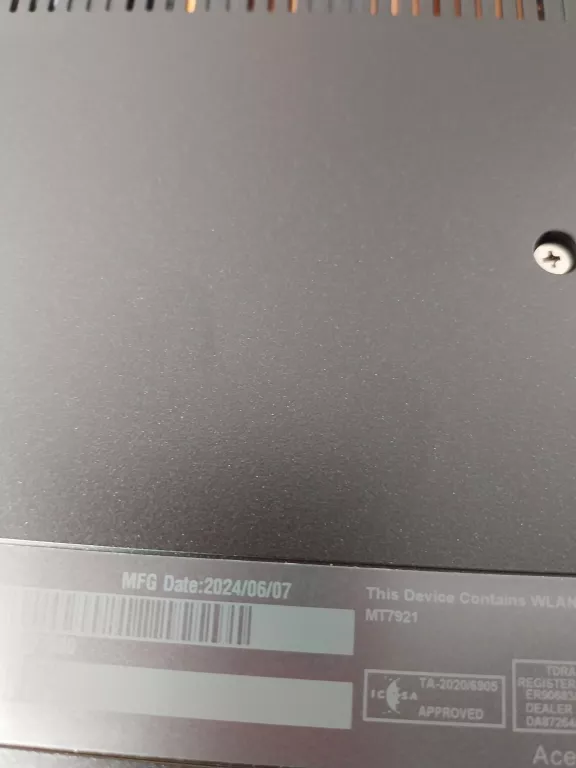 LAPTOP GAMINGOWY ACER NITRO V 15